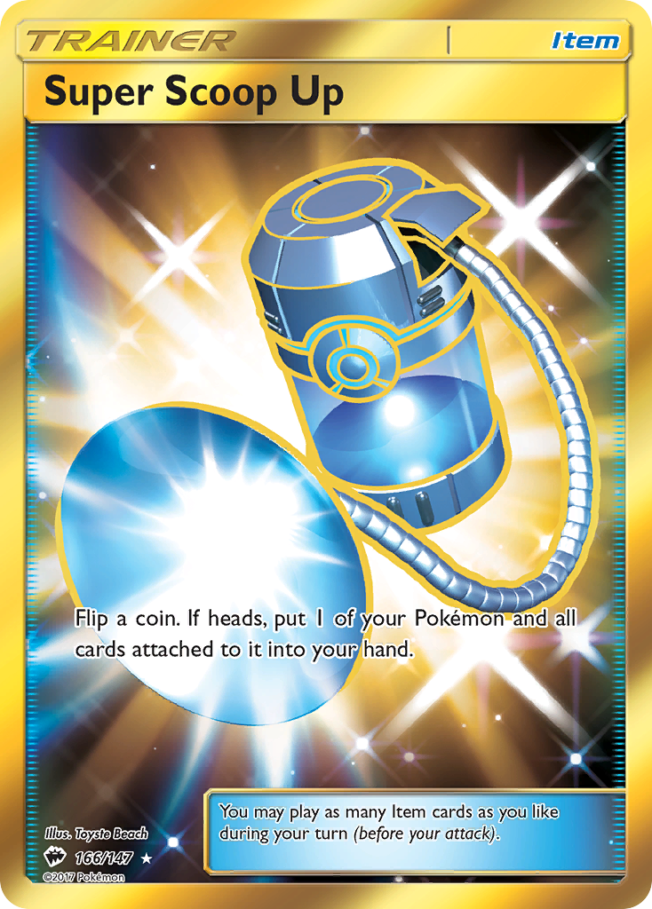 Super Scoop Up - Burning Shadows SET-166