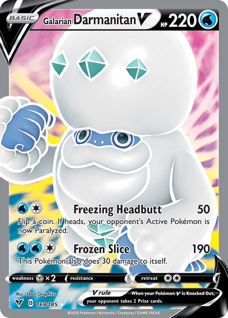 Galarian Darmanitan V - Vivid Voltage SET-169