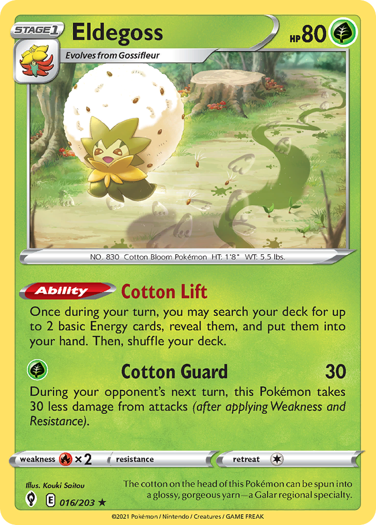 Eldegoss - Evolving Skies SET-16