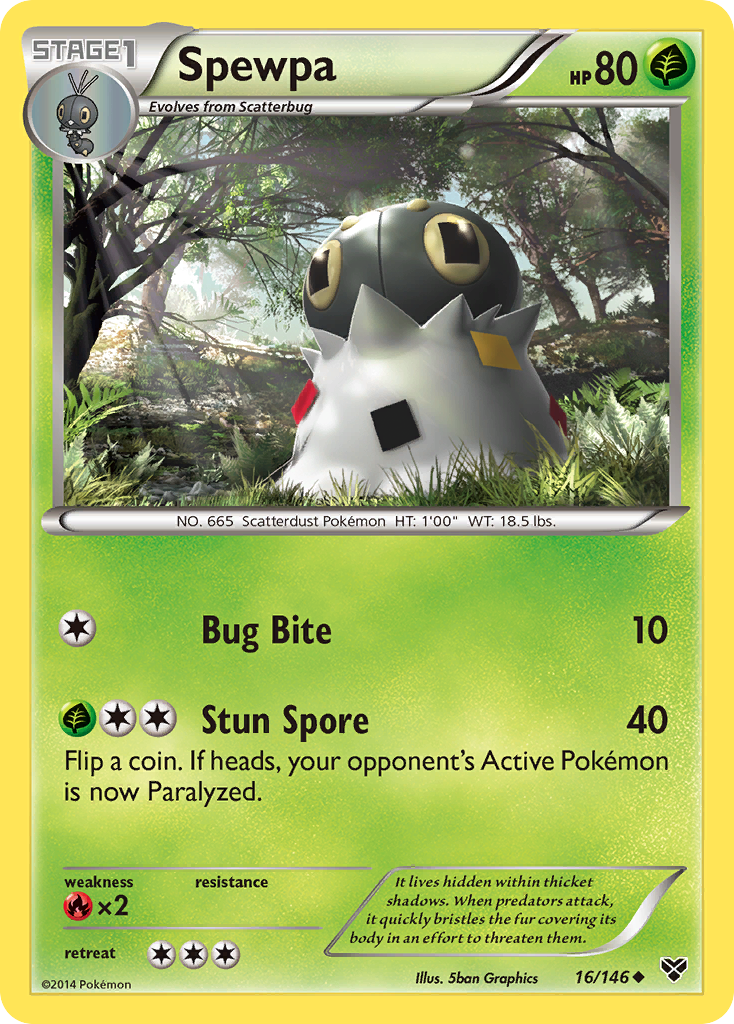 Spewpa - XY SET-16