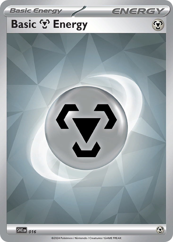 Basic Metal Energy - Scarlet & Violet Energies SET-16