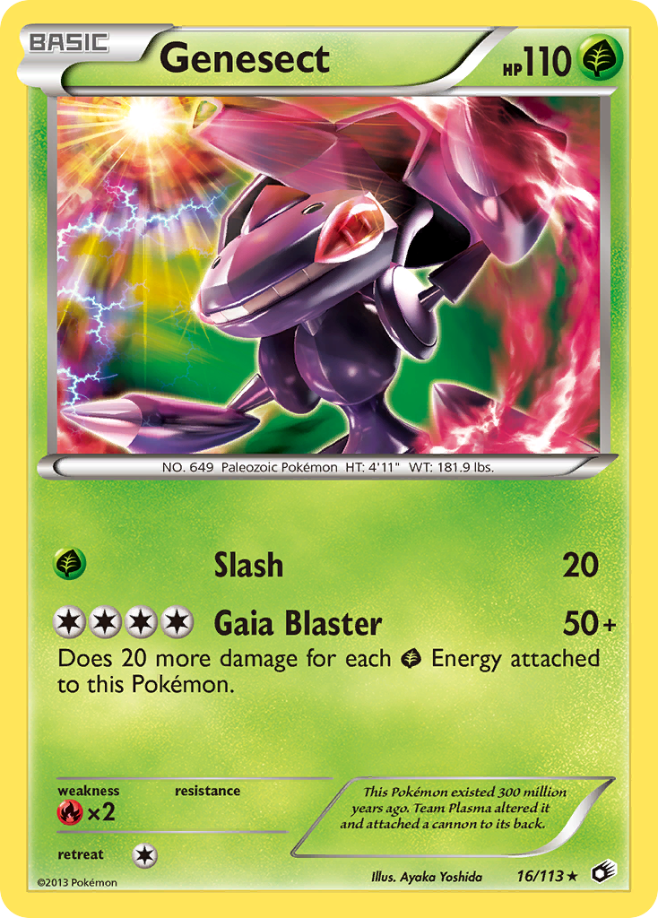 Genesect - Legendary Treasures SET-16