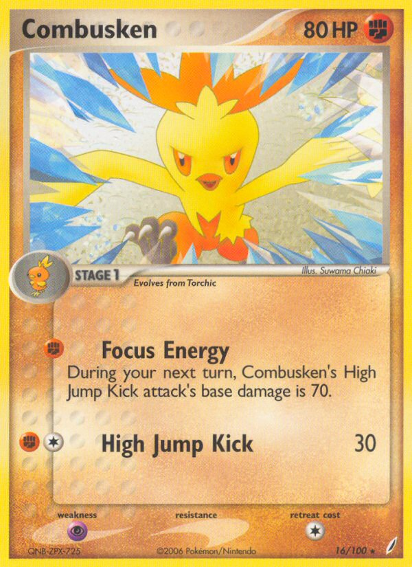 Combusken - Crystal Guardians SET-16