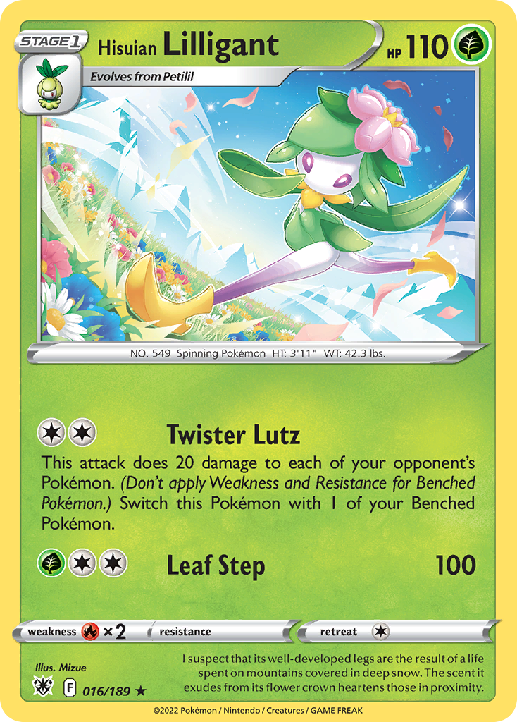 Hisuian Lilligant - Astral Radiance SET-16
