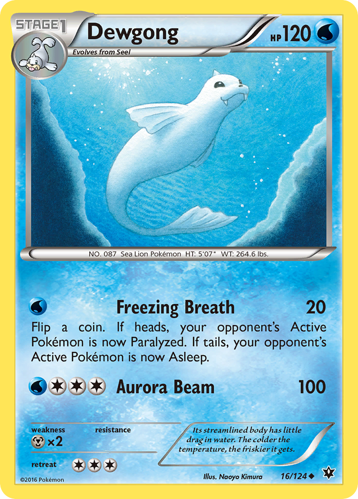 Dewgong - Fates Collide SET-16