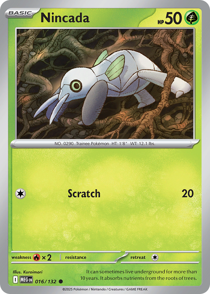 Nincada - Mega Evolution SET-16