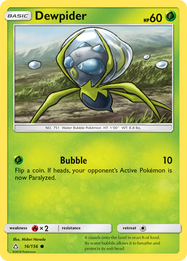 Dewpider - Ultra Prism SET-16