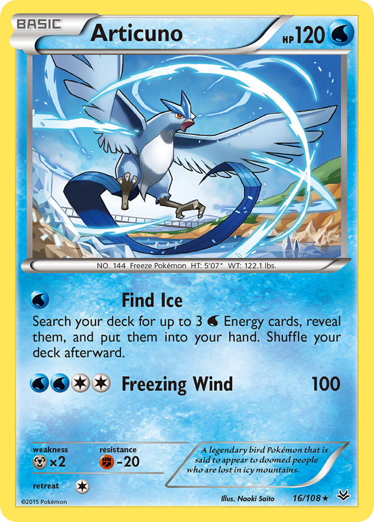 Articuno - Roaring Skies SET-16