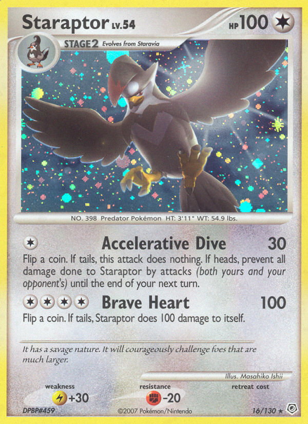 Staraptor - Diamond & Pearl SET-16