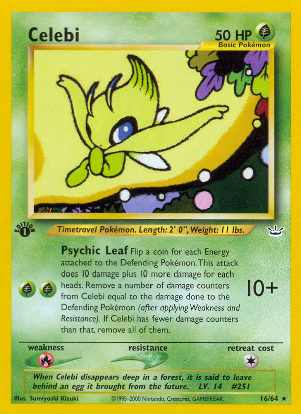 Celebi - Neo Revelation SET-16