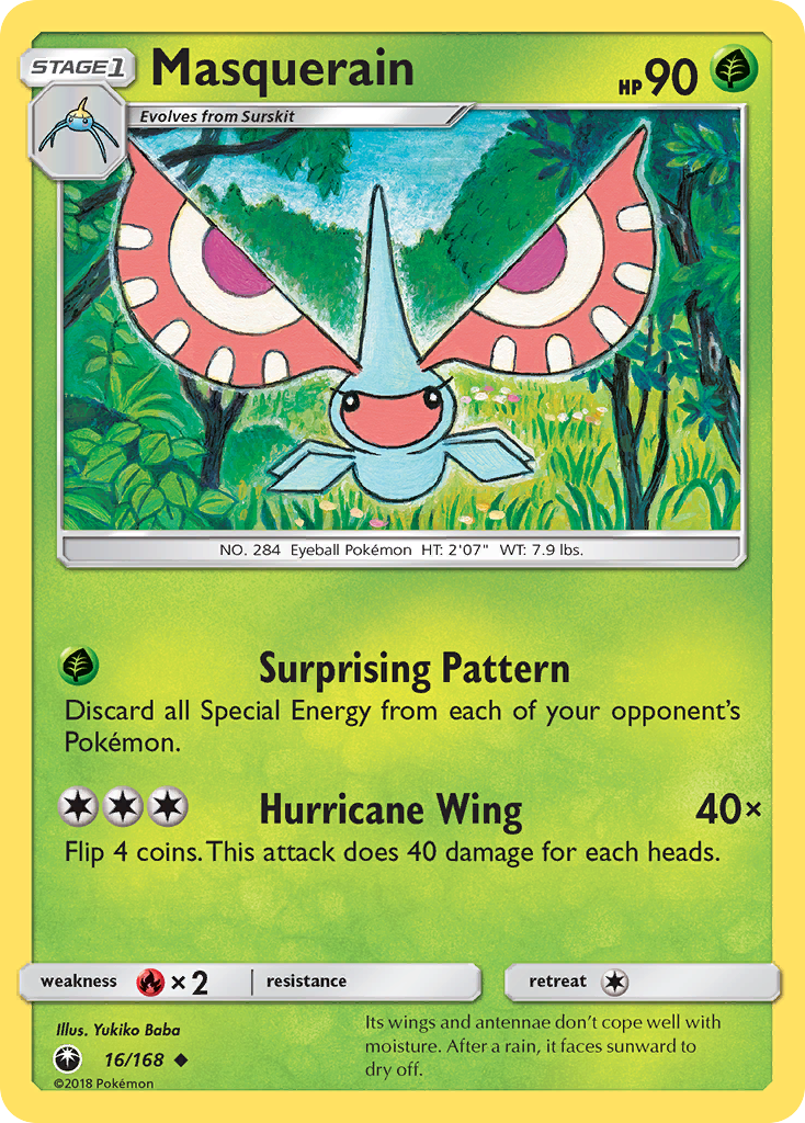 Masquerain - Celestial Storm SET-16