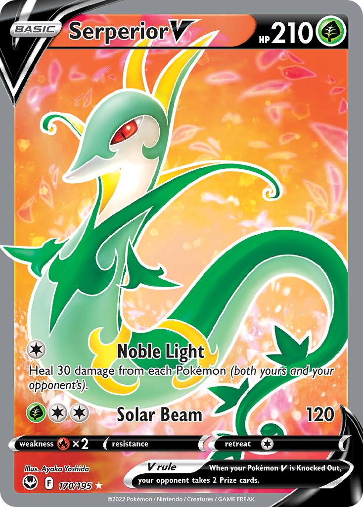 Serperior V - Silver Tempest SET-170