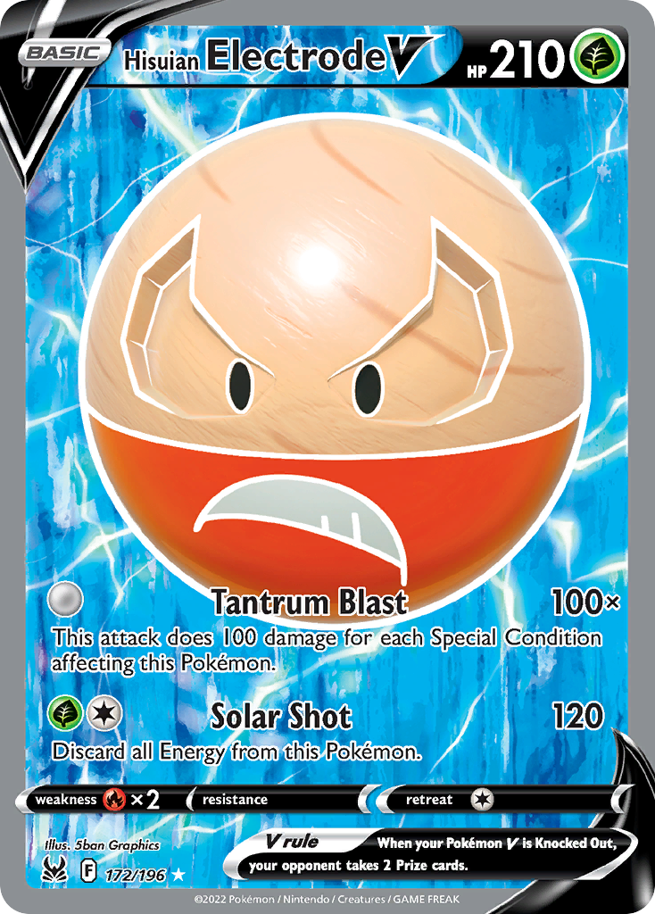 Hisuian Electrode V - Lost Origin SET-172