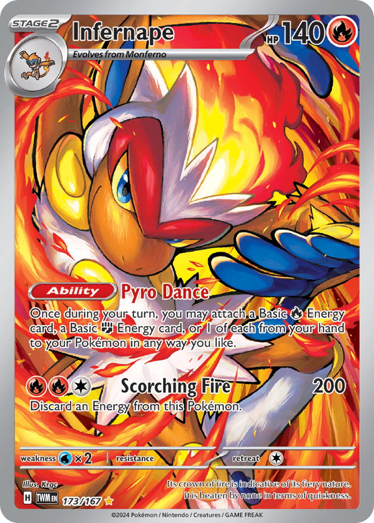 Infernape - Twilight Masquerade SET-173