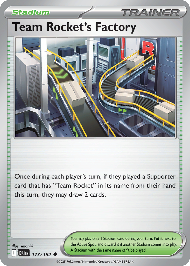 Team Rocket's Factory - Destined Rivals SET-173