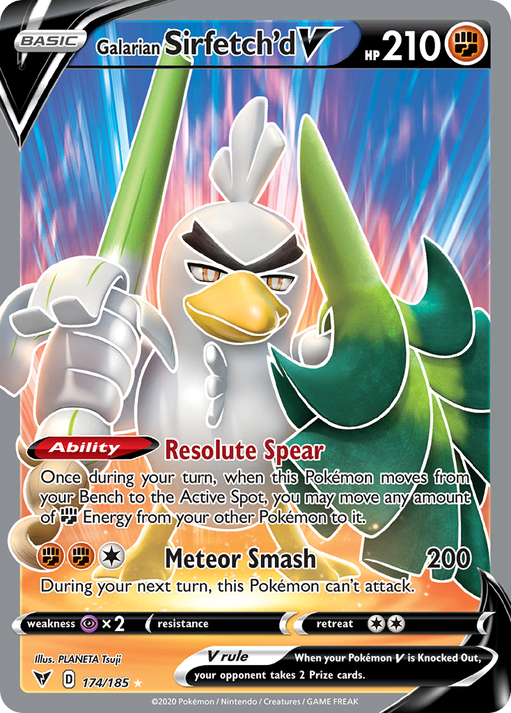 Galarian Sirfetch'd V - Vivid Voltage SET-174