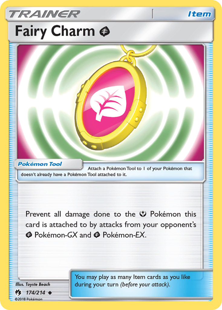Fairy Charm Grass - Lost Thunder SET-174