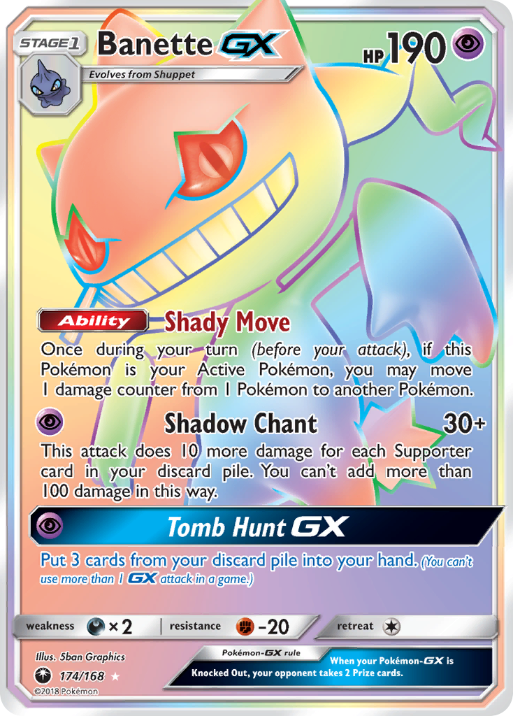 Banette-GX - Celestial Storm SET-174