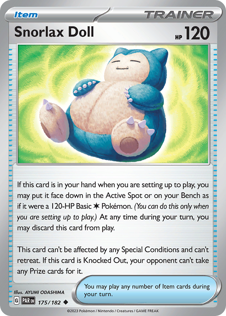 Snorlax Doll - Paradox Rift SET-175