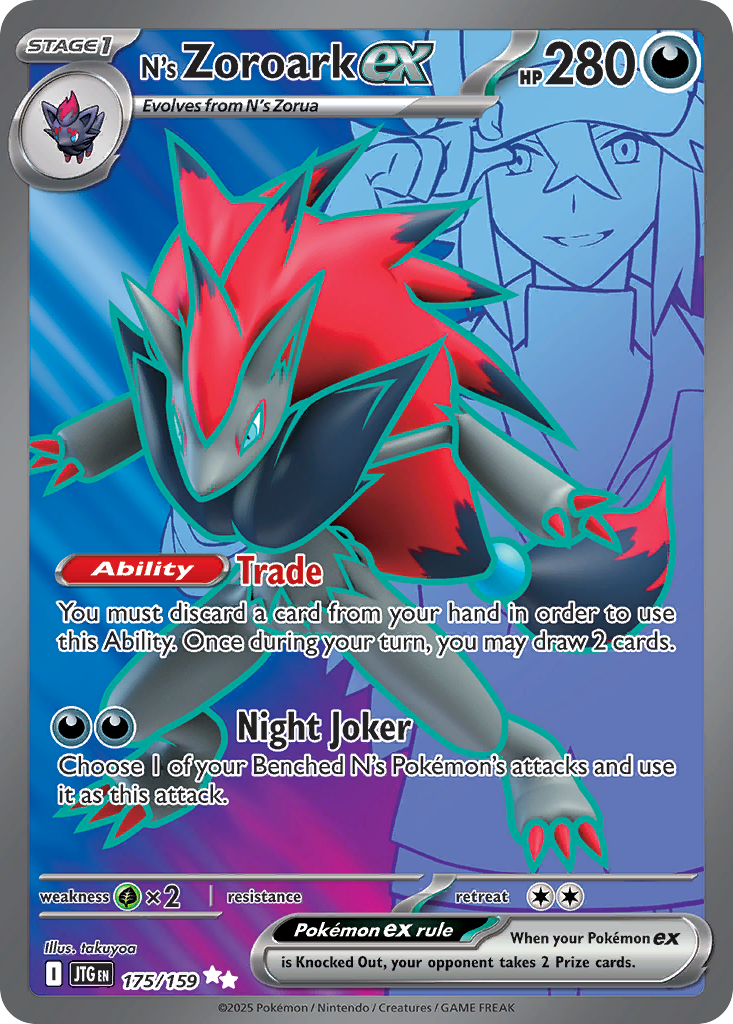 N's Zoroark EX - Journey Together SET-175