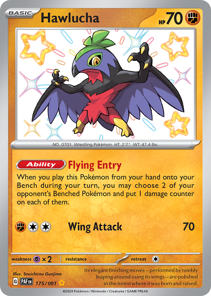 Hawlucha - Paldean Fates SET-175