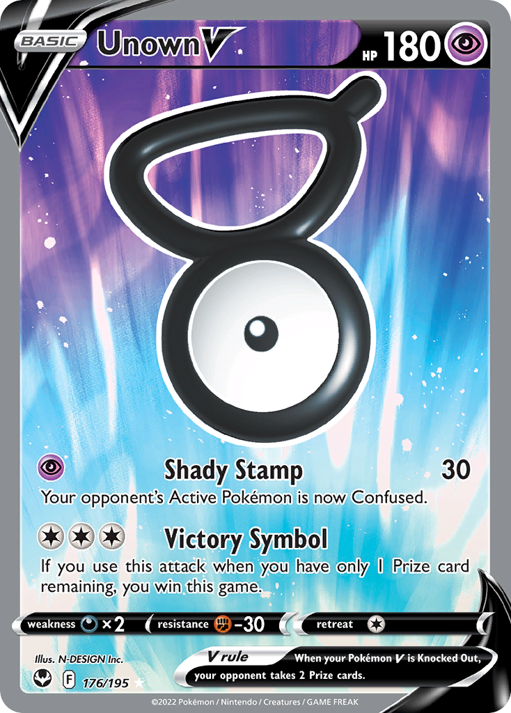 Unown V - Silver Tempest SET-176