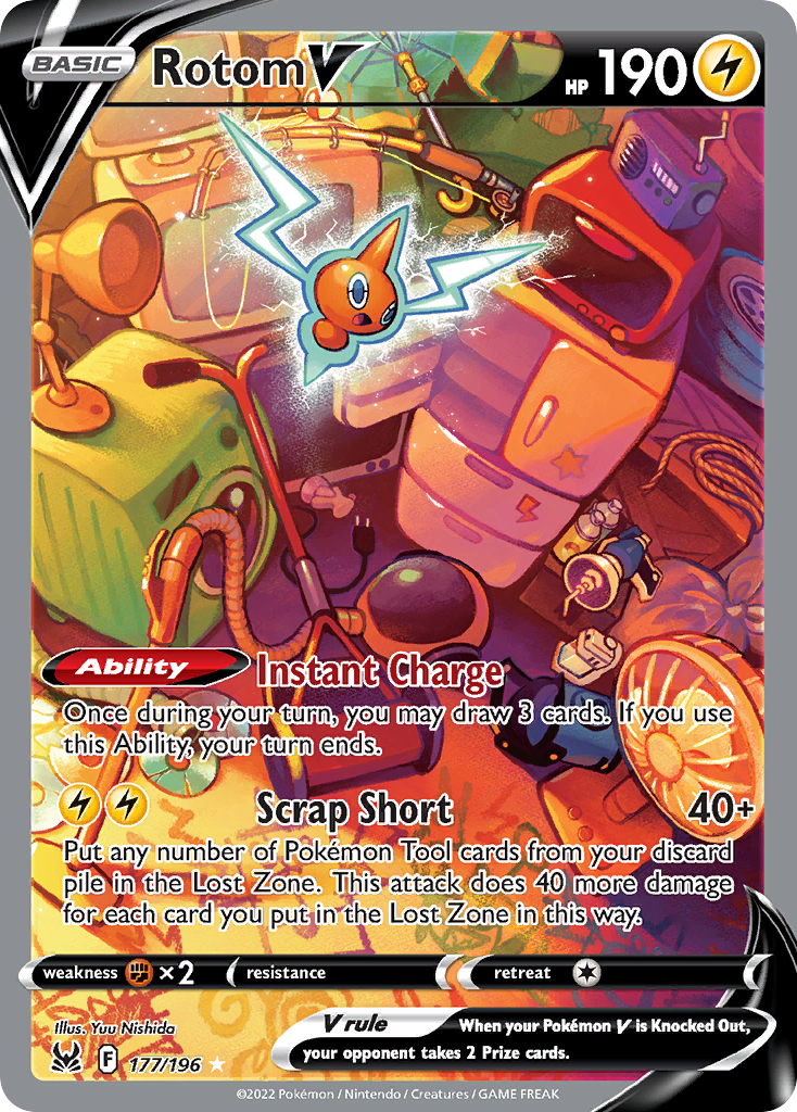 Rotom V - Lost Origin SET-177