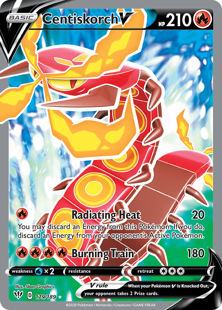 Centiskorch V - Darkness Ablaze SET-179
