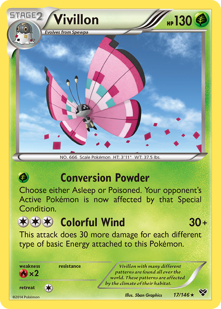 Vivillon - XY SET-17