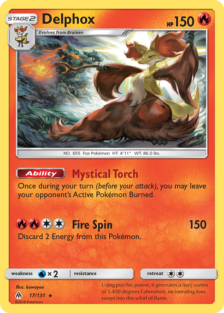 Delphox - Forbidden Light SET-17
