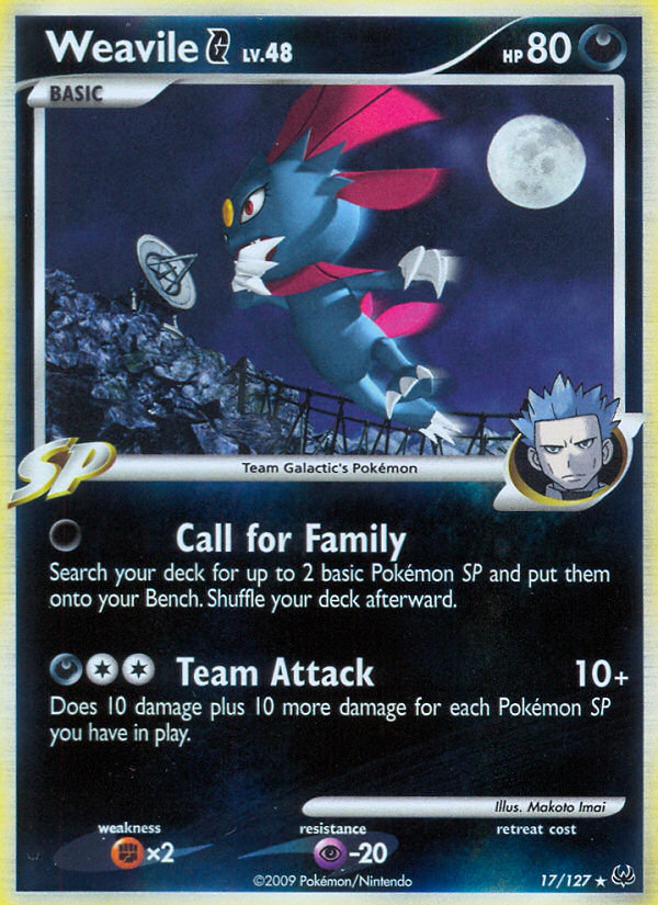 Weavile G - Platinum SET-17