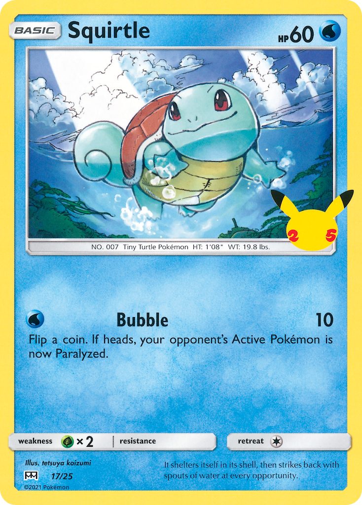 Squirtle - McDonald's Collection 2021 SET-17