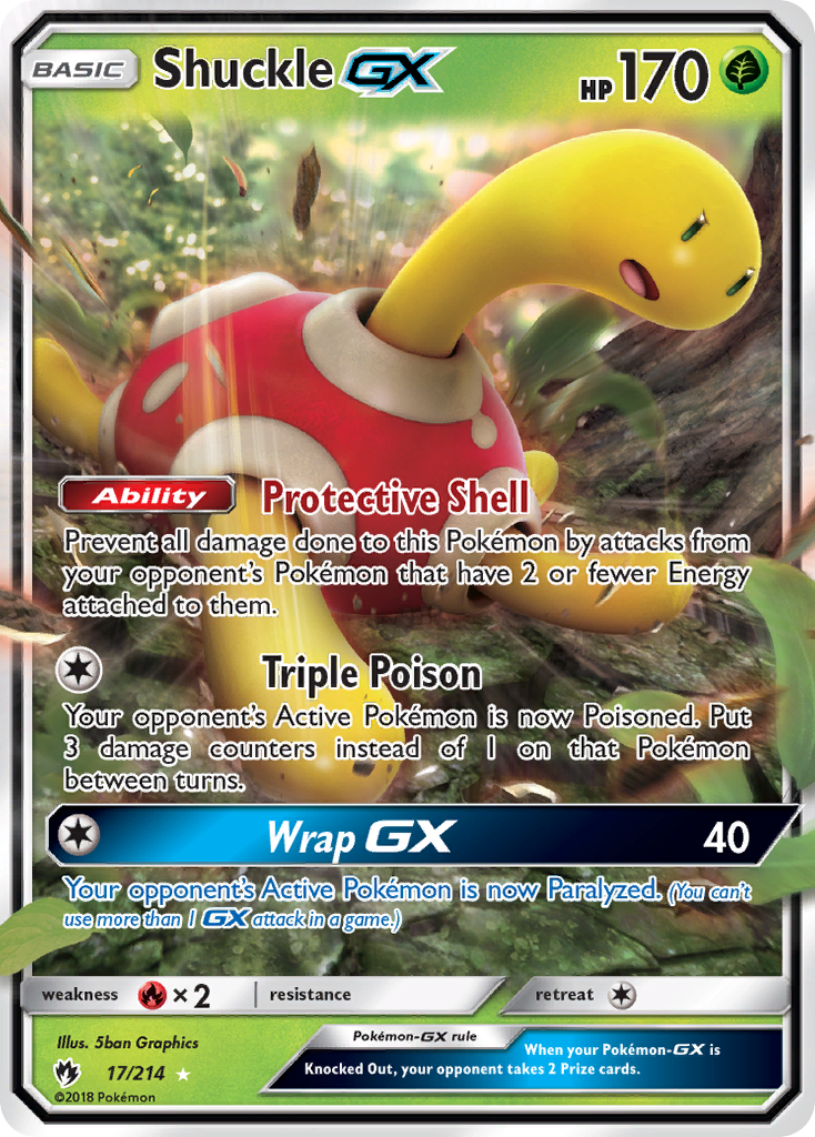 Shuckle-GX - Lost Thunder SET-17