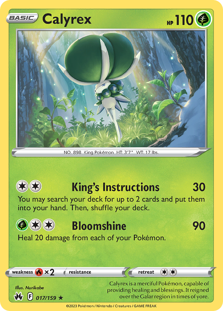 Calyrex - Crown Zenith SET-17