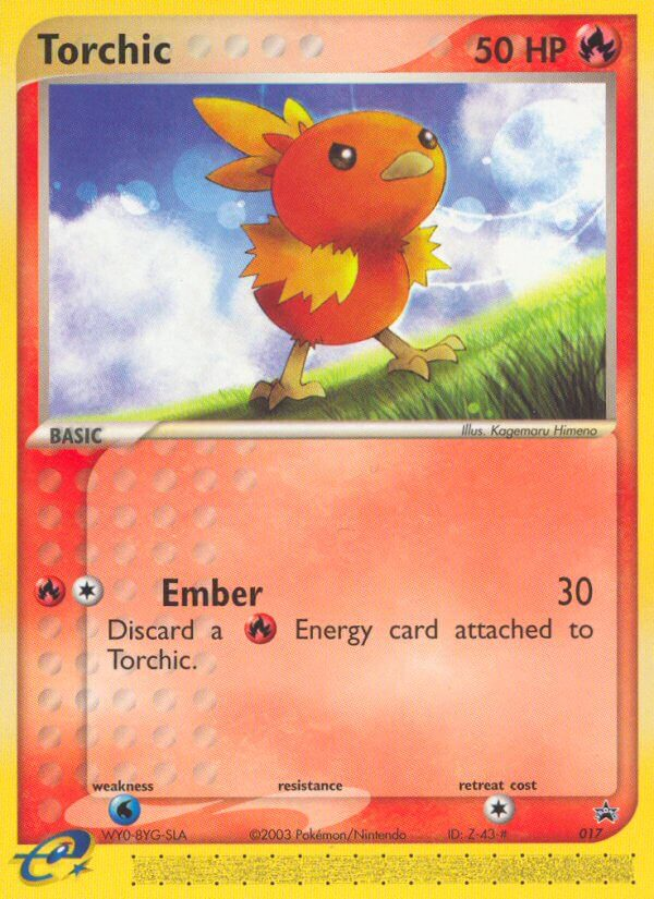 Torchic - Nintendo Black Star Promos SET-17