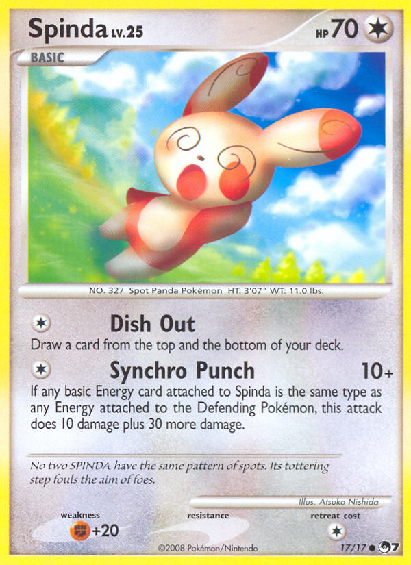 Spinda - POP Series 7 SET-17