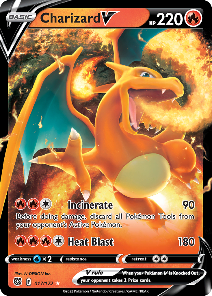 Charizard V - Brilliant Stars SET-17