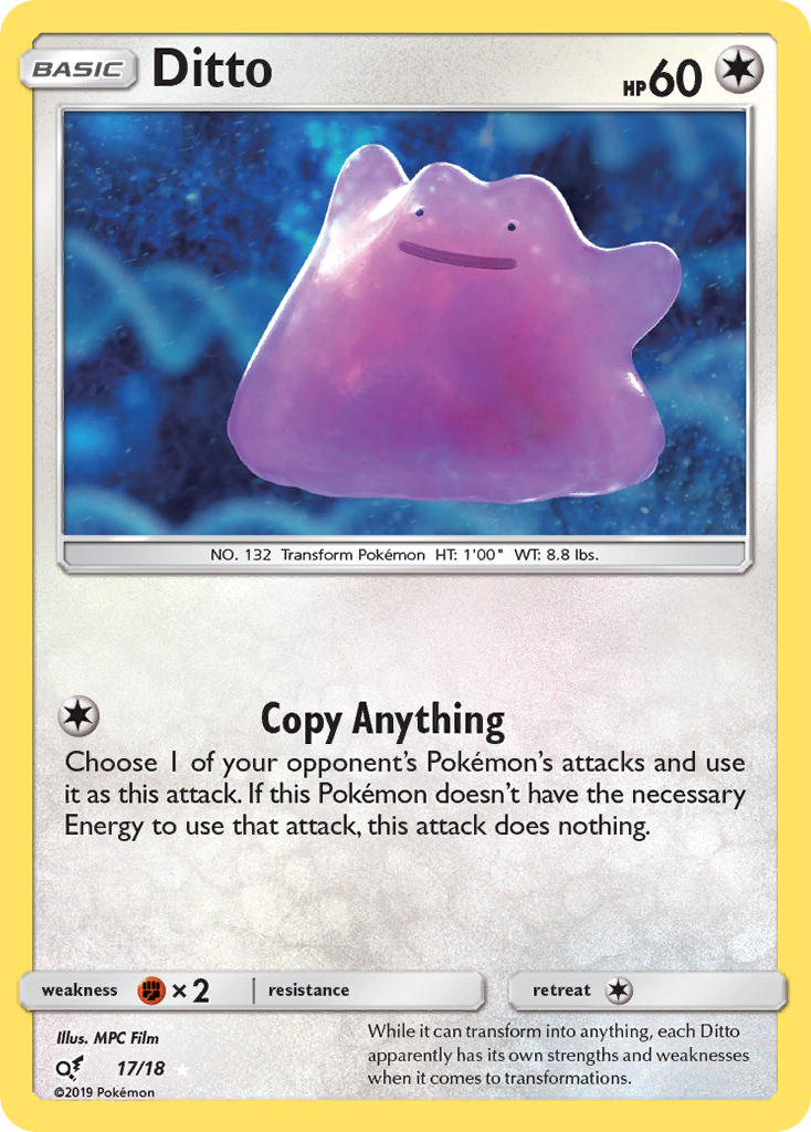 Ditto - Detective Pikachu SET-17