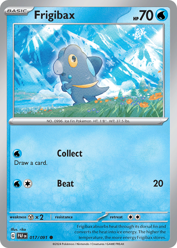 Frigibax - Paldean Fates SET-17