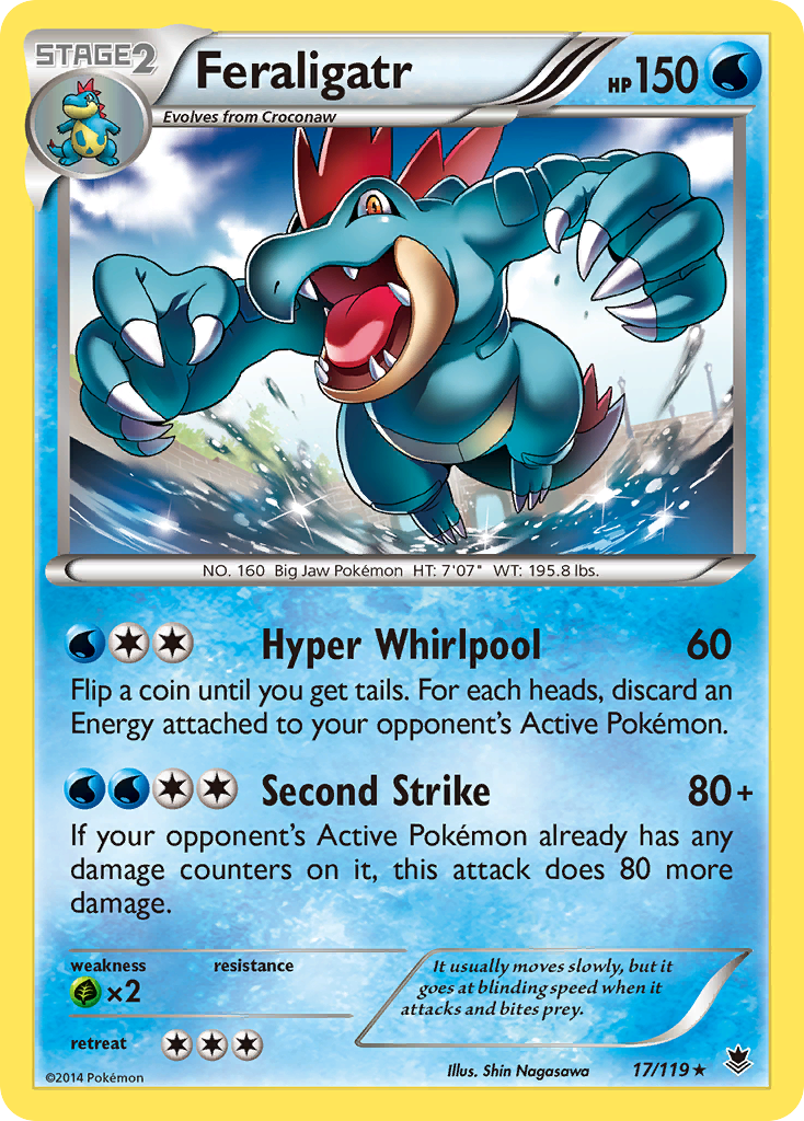 Feraligatr - Phantom Forces SET-17