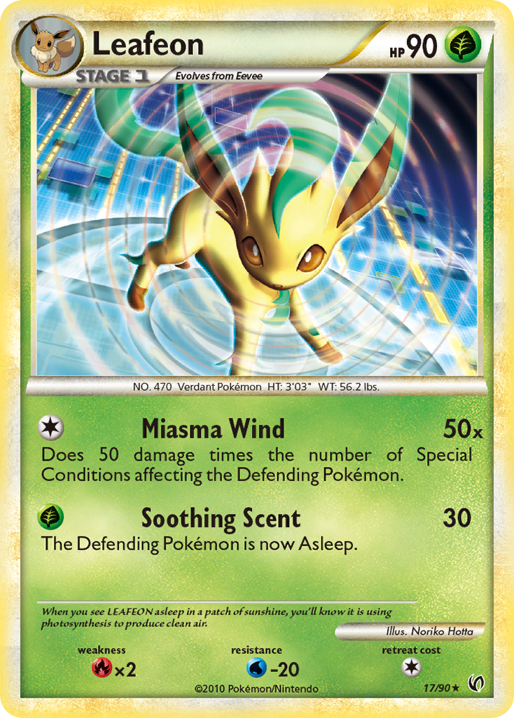 Leafeon - HS Undaunted SET-17