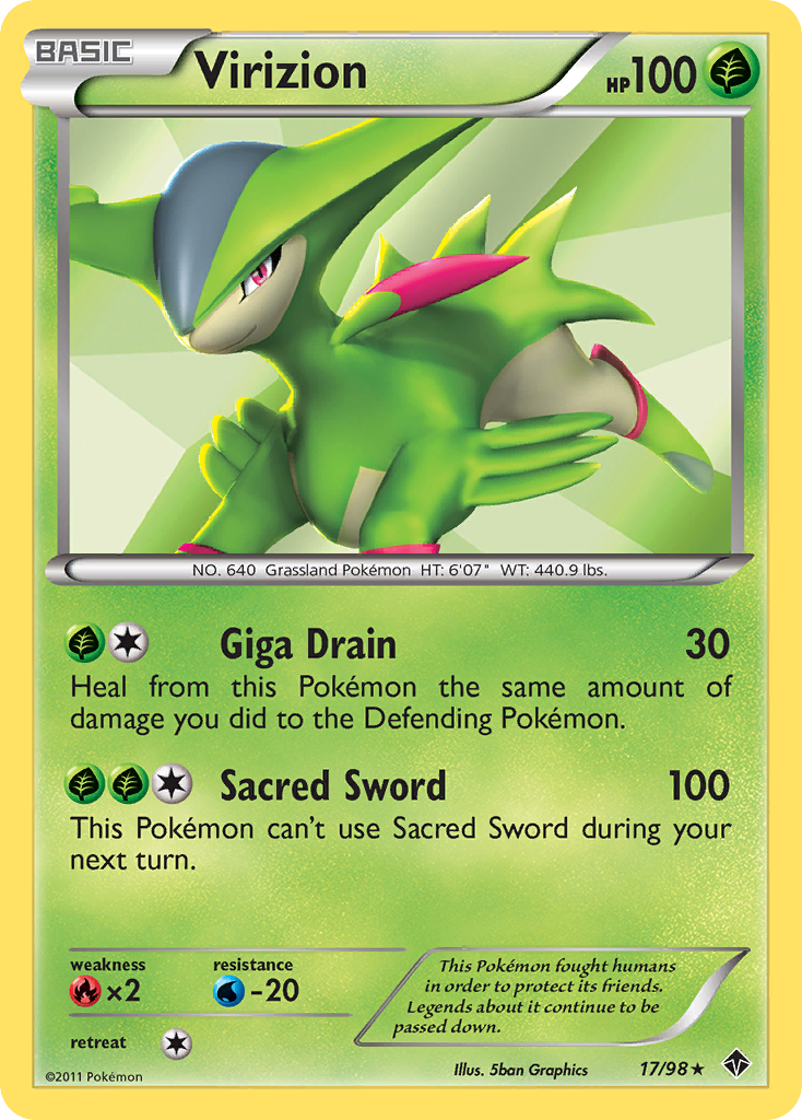 Virizion - Emerging Powers SET-17