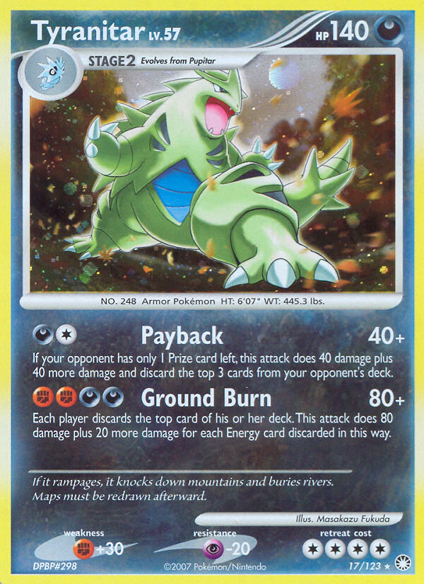 Tyranitar - Mysterious Treasures SET-17