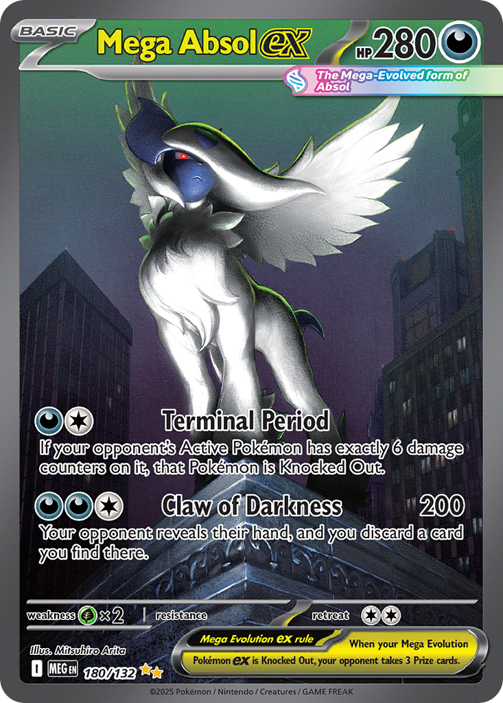 Mega Absol EX - Mega Evolution SET-180