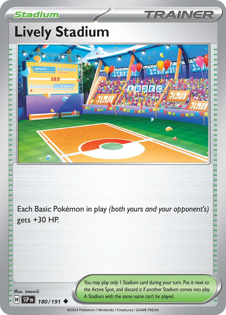 Lively Stadium - Surging Sparks SET-180