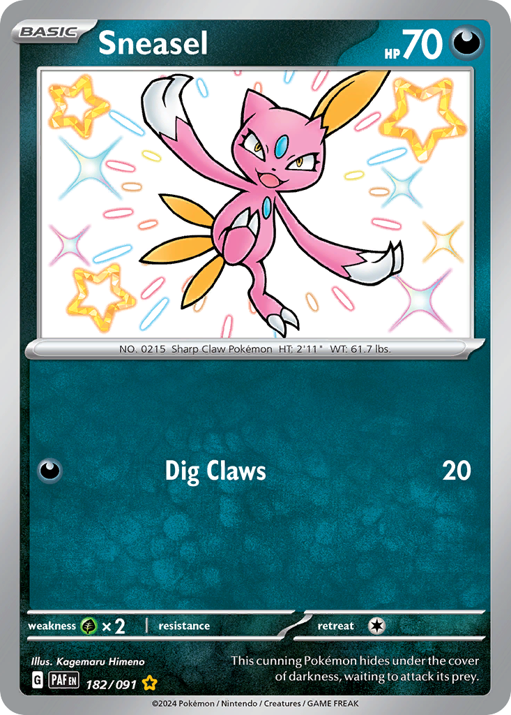 Sneasel - Paldean Fates SET-182