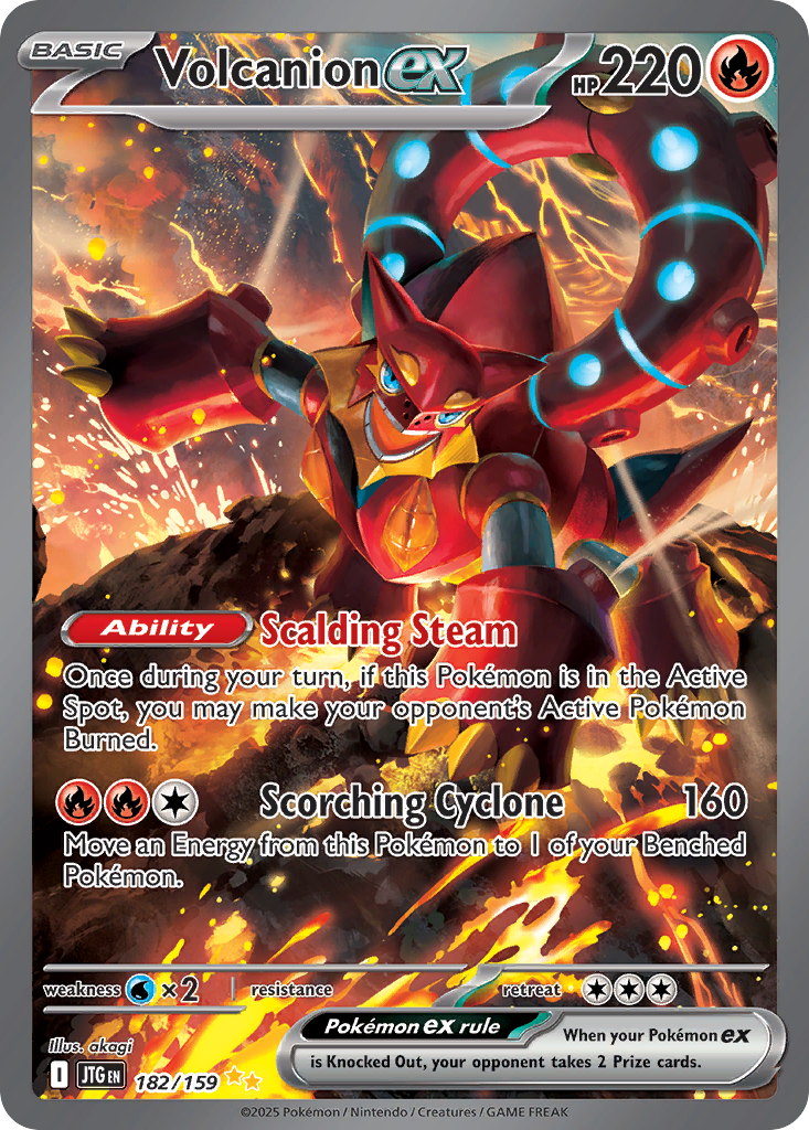 Volcanion EX - Journey Together SET-182