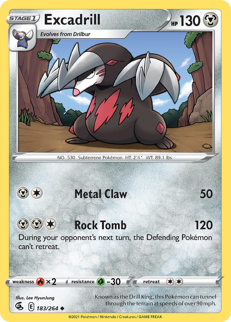 Excadrill - Fusion Strike SET-183