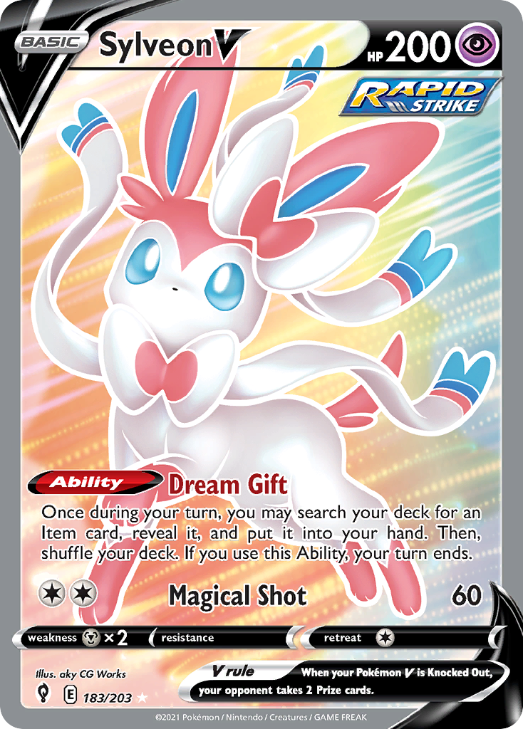 Sylveon V - Evolving Skies SET-183