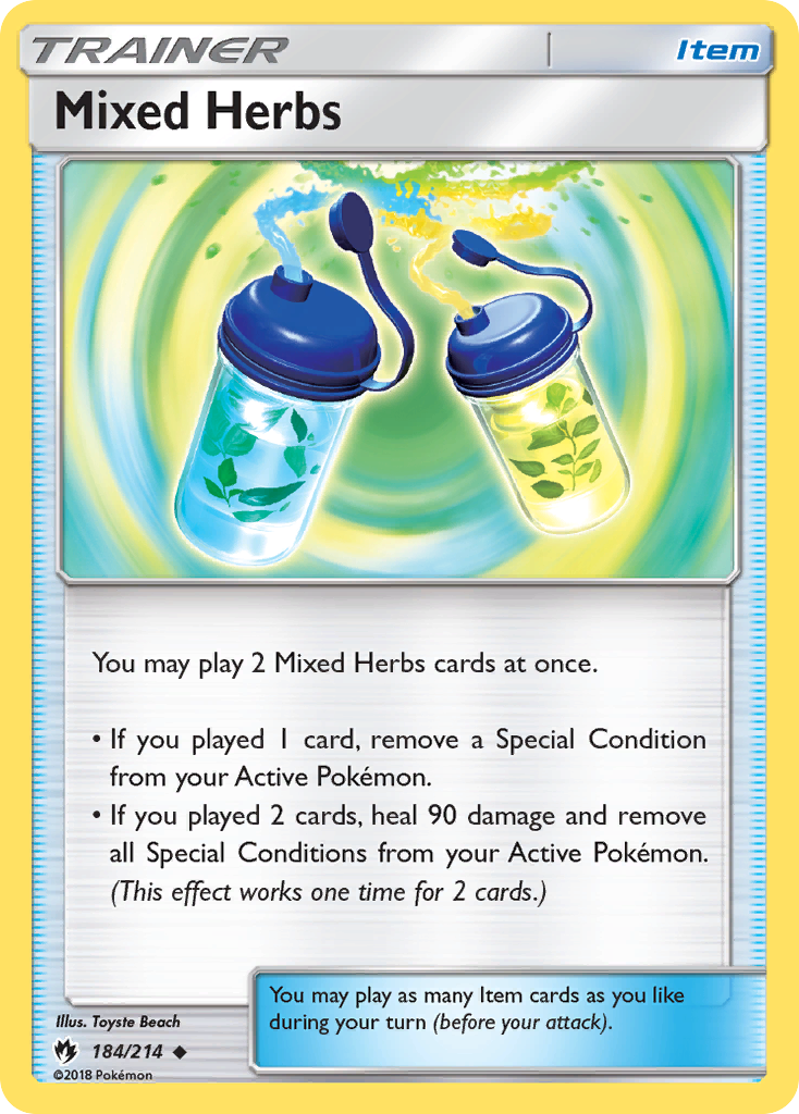 Mixed Herbs - Lost Thunder SET-184